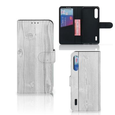 Xiaomi Mi A3 | Book Style Case | White Wood
