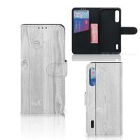 Xiaomi Mi A3 | Book Style Case | White Wood