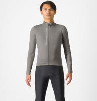 Castelli Entrata Thermal fietsshirt lange mouw gunmetal gray/silver gray heren XXXL