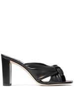 Jimmy Choo sandales Avenue 85 mm en cuir - Noir