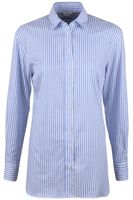 Stenströms Fitted Body Dames Overhemd blauw/wit, Gestreept - thumbnail