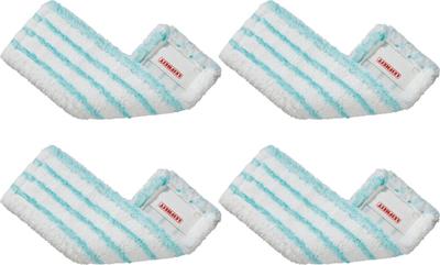 Leifheit Profi Overtrek Vloerwisser XL 42 cm Gevouwen Micro Duo Set van 4