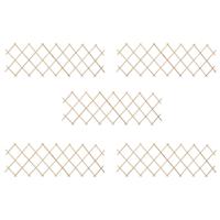 VidaXL Tuinlatwerken 5 st 180x60 cm vurenhout