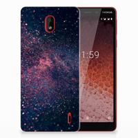Nokia 1 Plus | TPU Hoesje | Stars