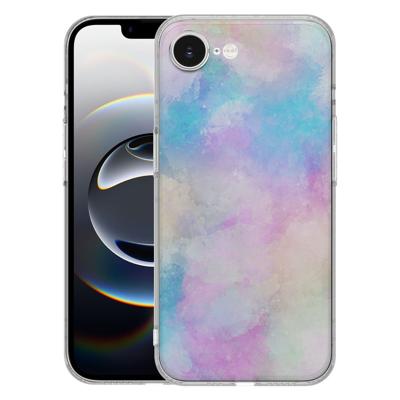 TPU Hoesje iPhone 16e - Watercolor Light Backcover