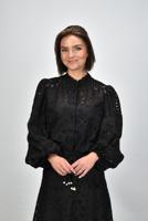 Zimmermann blouse Rhiannon Embroidered 4253TSS251 black
