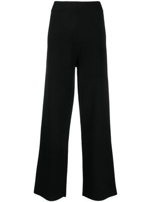 Seventy pantalon en laine mélangée à coupe ample - Noir