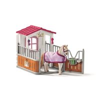 Schleich - Paardenbox met Lusitano merrie (42368) - thumbnail