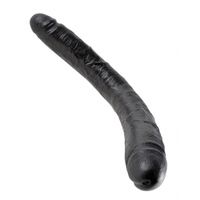 Pipedream - King Cock Dikke Dubbele Dildo 44 cm Zwart