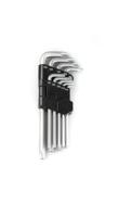 Ivana 55138 Stiftsleutelset 9-delig - Torx TR T10 t/m T50