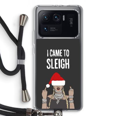 Came To Sleigh: Xiaomi Mi 11 Ultra Transparant Hoesje met koord