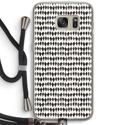 Crazy shapes: Samsung Galaxy S7 Transparant Hoesje met koord