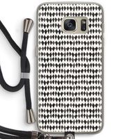 Crazy shapes: Samsung Galaxy S7 Transparant Hoesje met koord