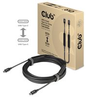 CLUB3D CAC-1535 USB-kabel 5 m USB 3.2 Gen 2 (3.1 Gen 2) USB C Zwart