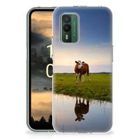 Nokia XR21 | TPU Hoesje | Koe