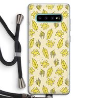 Herfst: Samsung Galaxy S10 Plus Transparant Hoesje met koord
