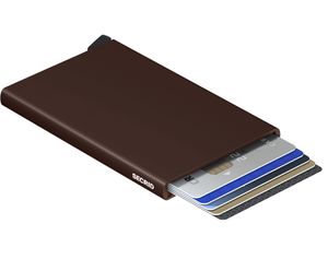 Secrid Cardprotector Documenthouders voor in de auto Bruin Aluminium