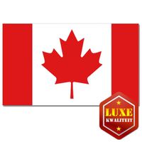 Feestartikelen Luxe vlag Canada