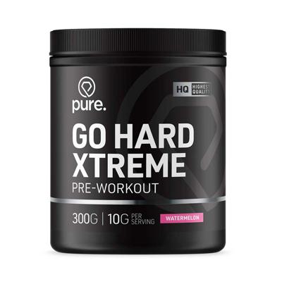 -Go Hard Pre-Workout 30servings Watermelon