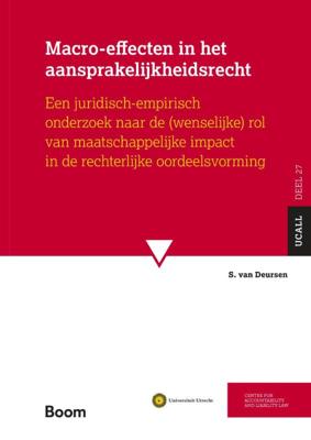 Macro-effecten in het aansprakelijkheidsrecht (Paperback)