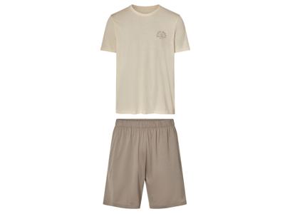 esmara Men Korte heren pyjama (Beige, XL)
