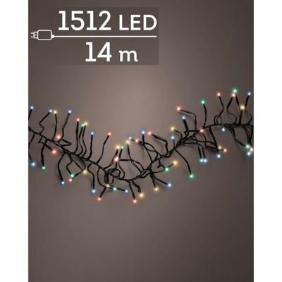 LED clusterverlichting multicolour 1512 lampjes