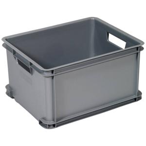 Curver 156011 Opbergbox Unibox Classic L Stapelbaar (b x h x d) 430 x 235 x 350 mm Zilver 1 stuk(s)