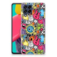 Samsung Galaxy M53 Silicone Back Cover Punk Rock