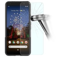 Google Pixel 3a Arc Edge Screenprotector van gehard glas - 9H, 0,3 mm - thumbnail