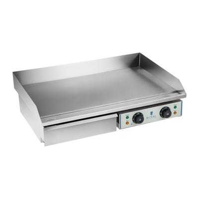 Elektrische bakplaat 72,5 cm - glad - 2 x 2,2 kW