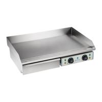 Elektrische bakplaat 72,5 cm - glad - 2 x 2,2 kW