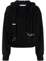 AMBUSH hoodie à lien de resserrage - Noir