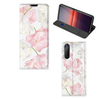 Sony Xperia 5 II Smart Cover Lovely Flowers