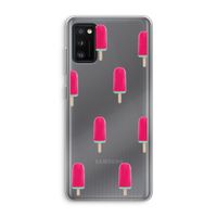 Waterijsje: Samsung Galaxy A41 Transparant Hoesje