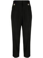 Elisabetta Franchi pantalon fuselé à ornements en cristal - Noir