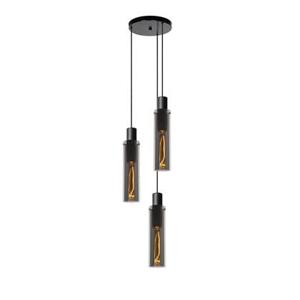 Lucide ORLANDO Hanglamp 3xE27 - Fumé