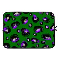 Green Cheetah: Laptop sleeve 13 inch