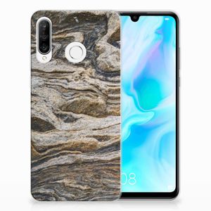 Huawei P30 Lite TPU Siliconen Hoesje Steen