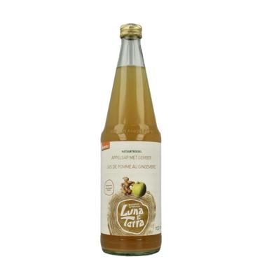 Appelsap met gember natuurtroebel demeter bio