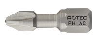 Rotec Torsionbit PH 2 | L=25 | C6.3 | Anti-Cor | 2 stuks - 801.10022