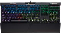 Corsair K70 RGB PRO Mechanical Gaming Keyboard toetsenbord USB AZERTY Belgisch Zwart - thumbnail