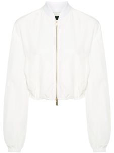 Fabiana Filippi veste bomber à coupe crop - Blanc