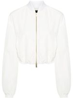 Fabiana Filippi veste bomber à coupe crop - Blanc