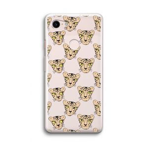 Tijger: Google Pixel 3 Transparant Hoesje