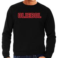 Foute Kersttrui/sweater voor heren - oliebol - rood - oliebollen - kerst/nieuwjaar