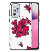 Samsung Galaxy A33 5G Bloemen Hoesje Blossom Red