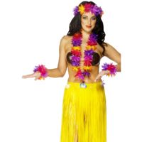 Hawaii thema verkleed kransen set   - - thumbnail