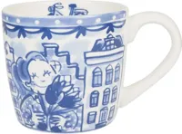 Blond Amsterdam cappuccinobeker aardewerk Delfts Blond 0,5l multi