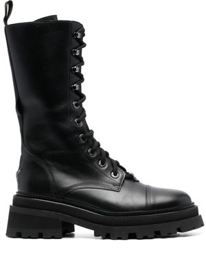 Zadig&Voltaire bottines Ride à lacets - Noir