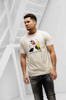 Iceberg 5D F011 Jersey T-Shirt Heren Beige - Maat M - Kleur: Beige | Soccerfanshop